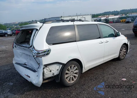 2012 Toyota Sienna Xle 7 Passenger из США, поврежденный, VIN 5TDDK3DCXCS037513